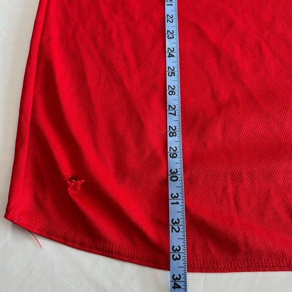 Los Angeles LA Ice Red Hockey Jersey Size LG #10 BAKKA Sports - Picture 12 of 12